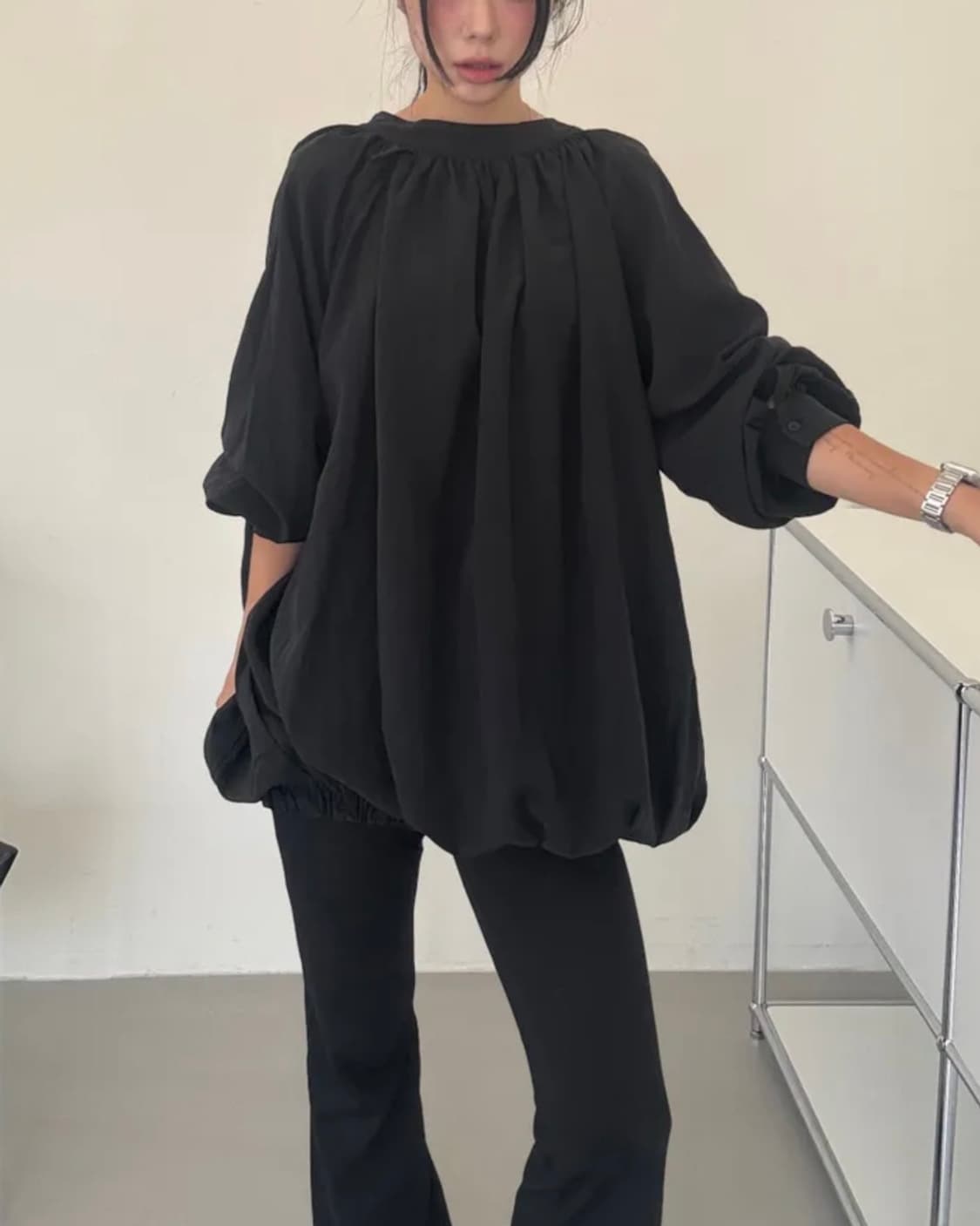 Drop blouse mini OPS 상품이미지1