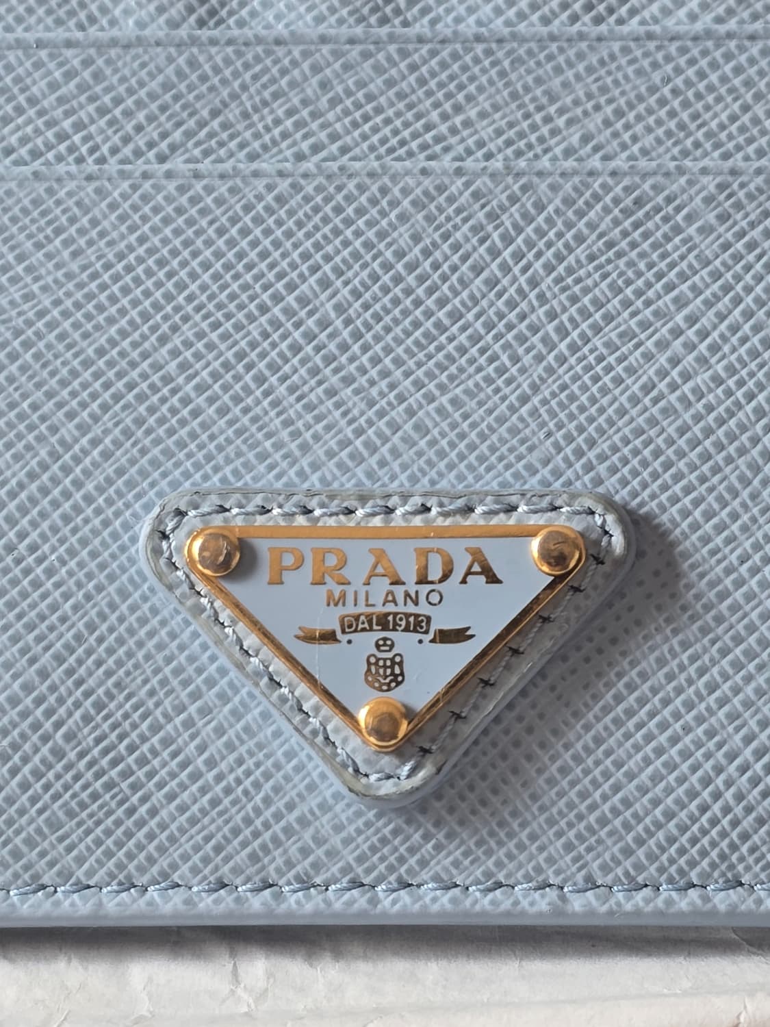 프라다 사피아노 카드지갑 하늘색 상품이미지3
