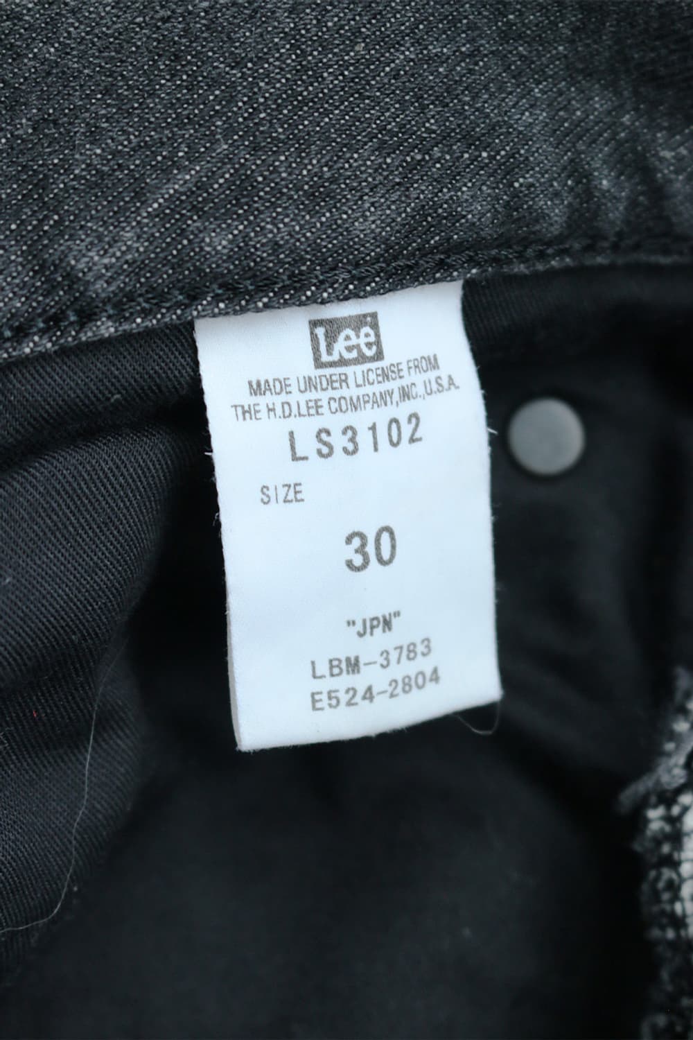  Lee 블랙 부츠컷 데님 팬츠  상품이미지10