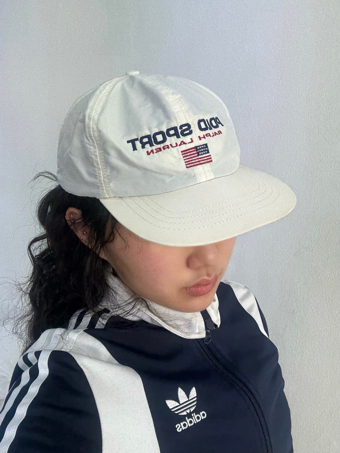 90‘s 폴로 랄프로렌 캡모자 made in USA 상품이미지8