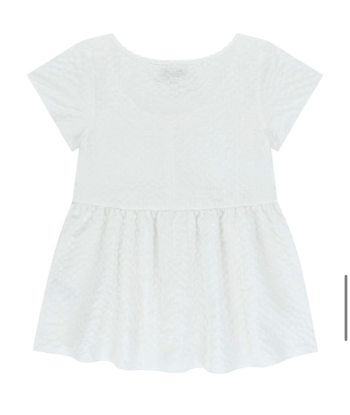 코이세이오 핀턱 블라우스 화이트 pintuck blouse white 상품이미지2