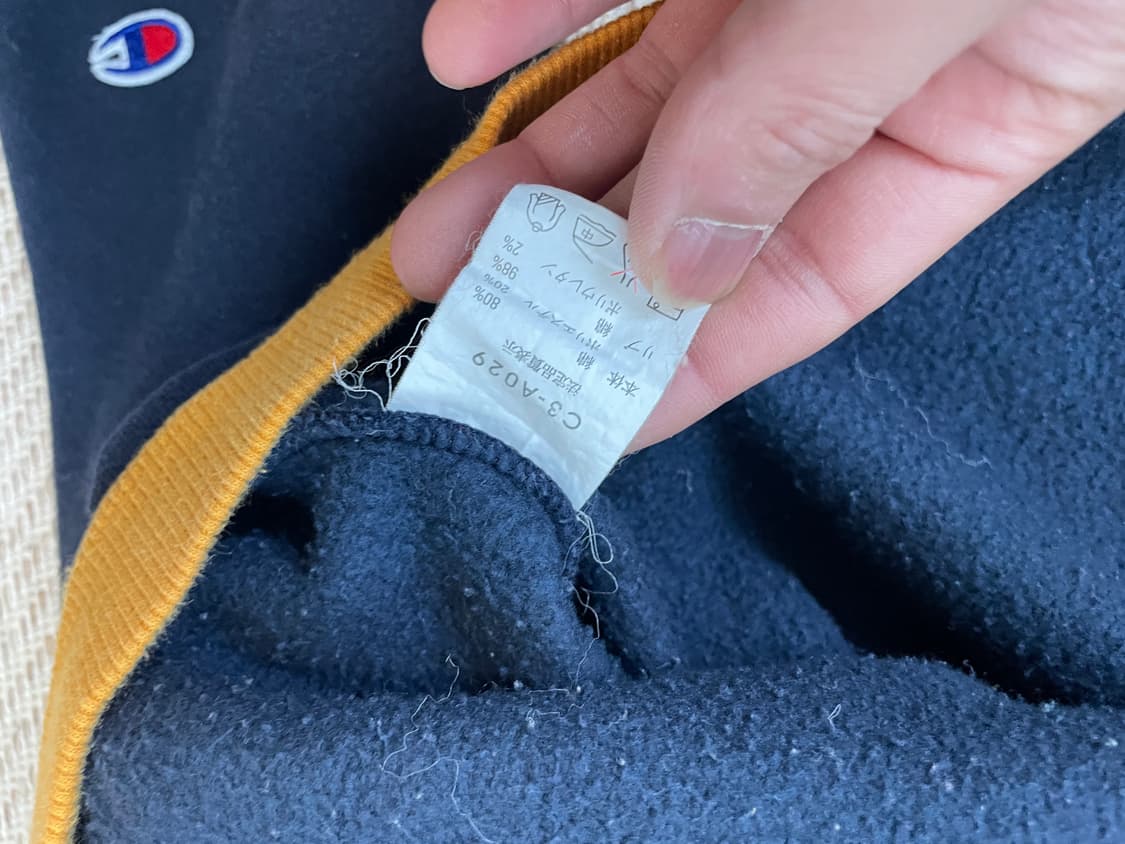 챔피온 리버스 포켓 크루넥 집업 J03845 상품이미지6