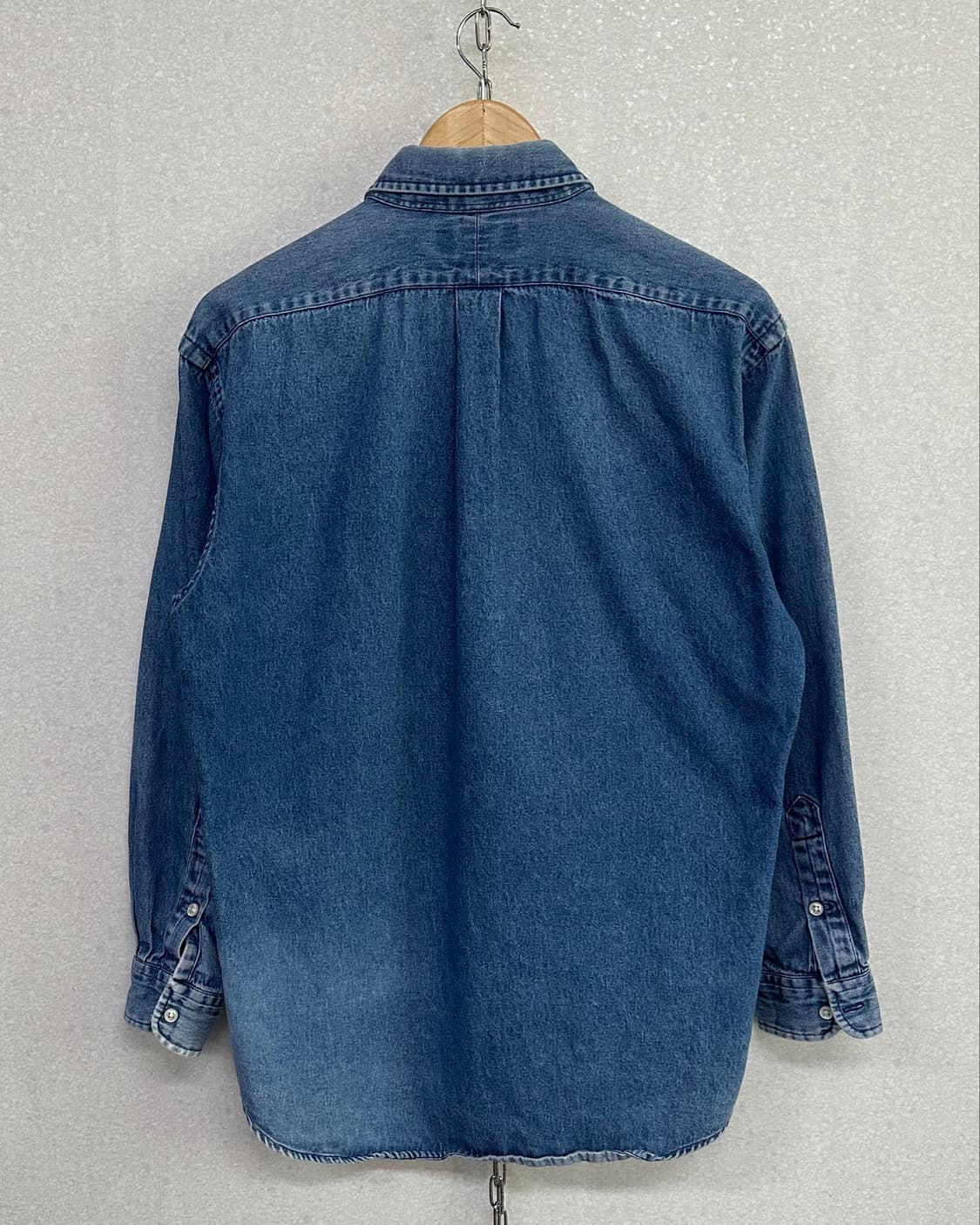 (M)90'S 폴로 데님 셔츠-M2544 상품이미지2