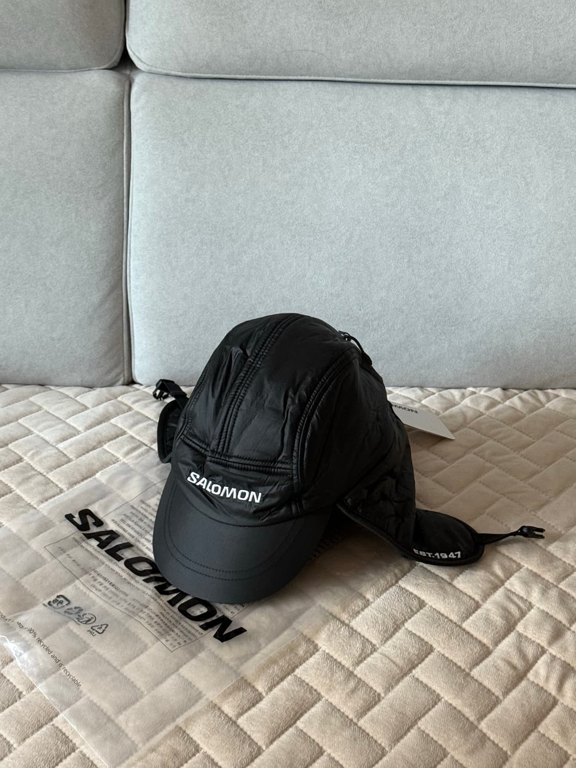 살로몬 트루퍼햇 블랙 새제품 상품이미지1