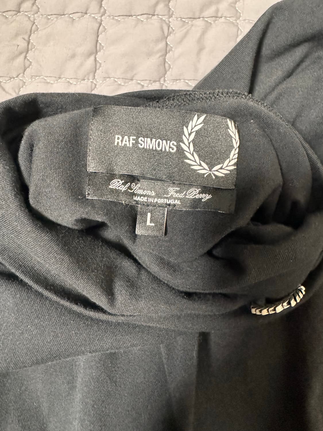 라프시몬스 프레드페리 롤넥 L 상품이미지6