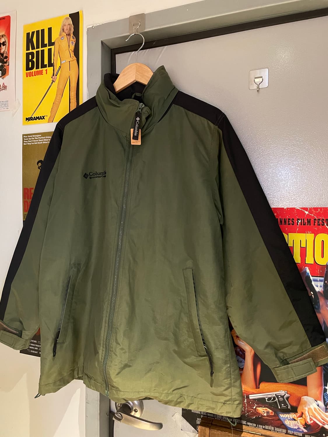 컬럼비아 티타늄 오버핏 후드 바람막이 상품이미지2