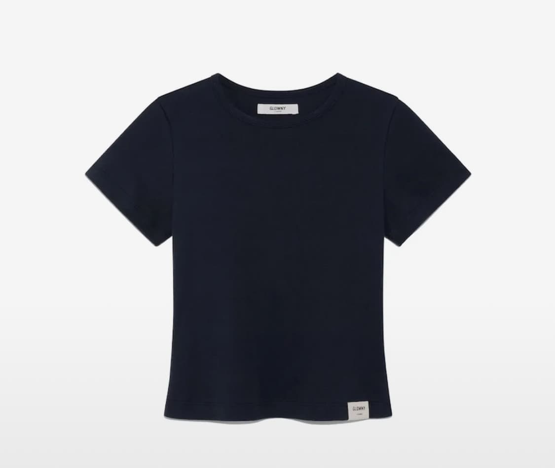 글로니 G BABY TEE (NAVY) xs사이즈  상품이미지1
