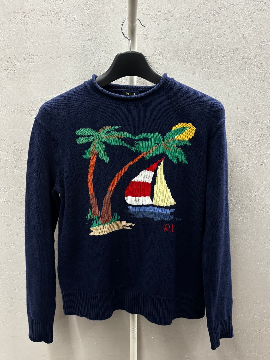 폴로 랄프로렌 야자수 니트 M 상품이미지2