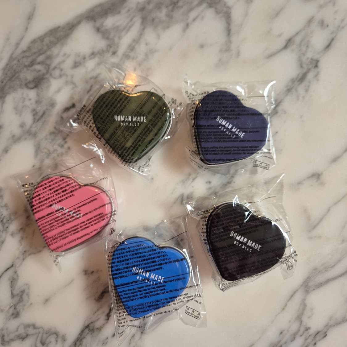 휴먼메이드 하트 클립 틴 케이스 미개봉 틴케이스 선물 추천 상품이미지4