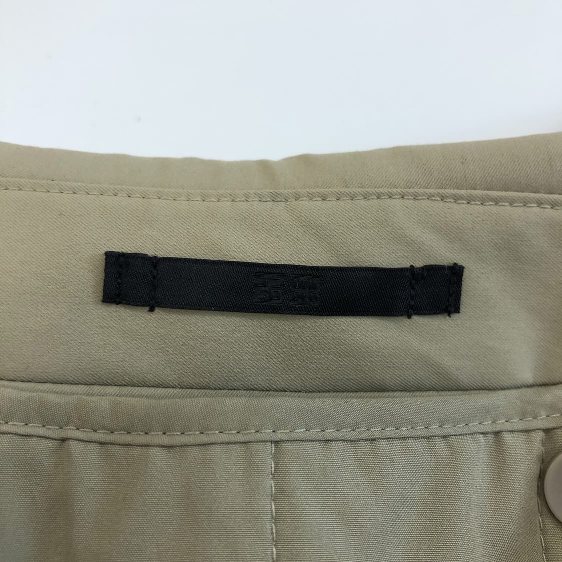 유니클로 싱글 브레스트 트렌치코트 L [내피조끼 O] 상품이미지6