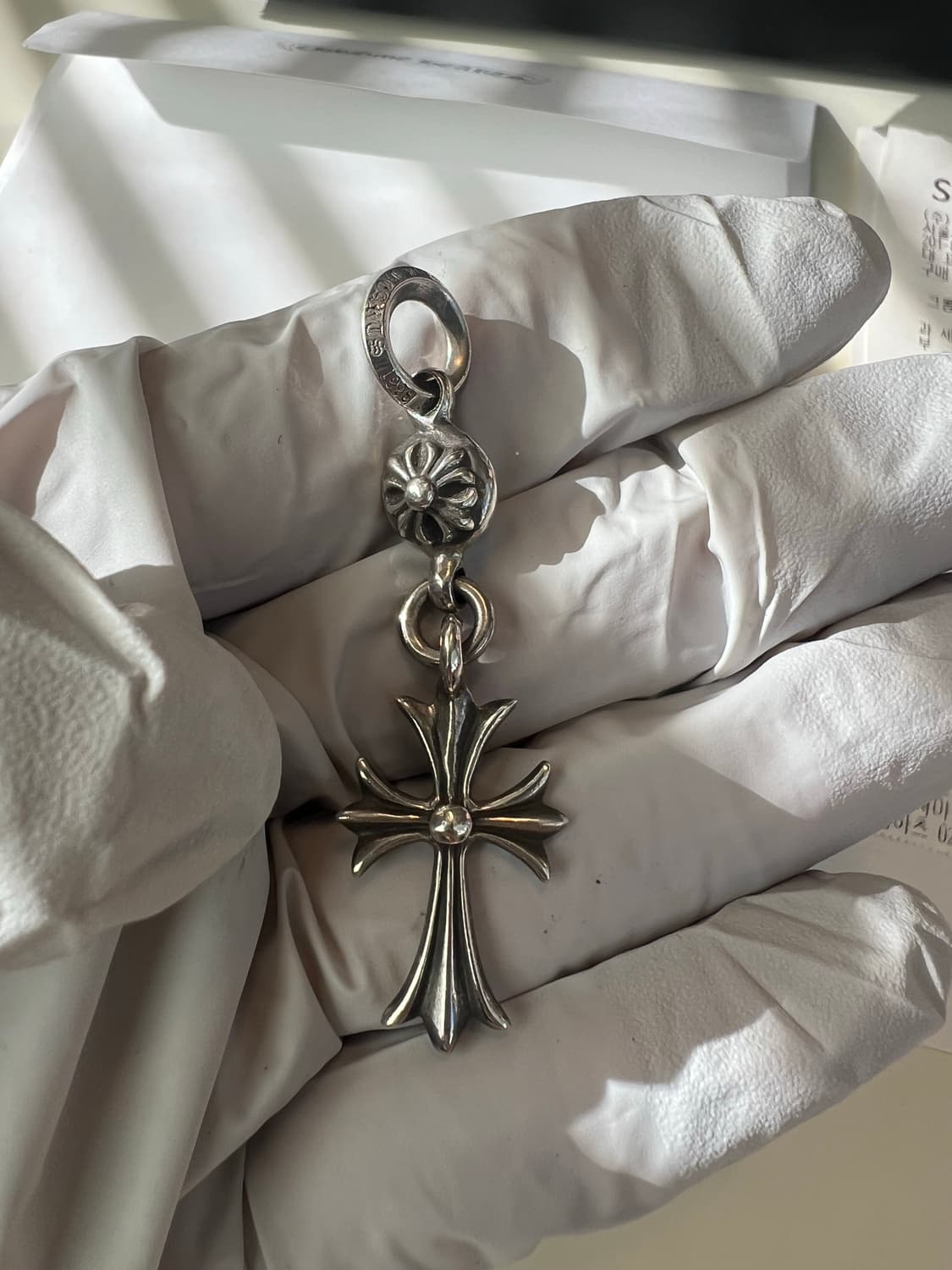 크롬하츠 원볼 타이니 크로스 + 정품 볼체인 상품이미지2