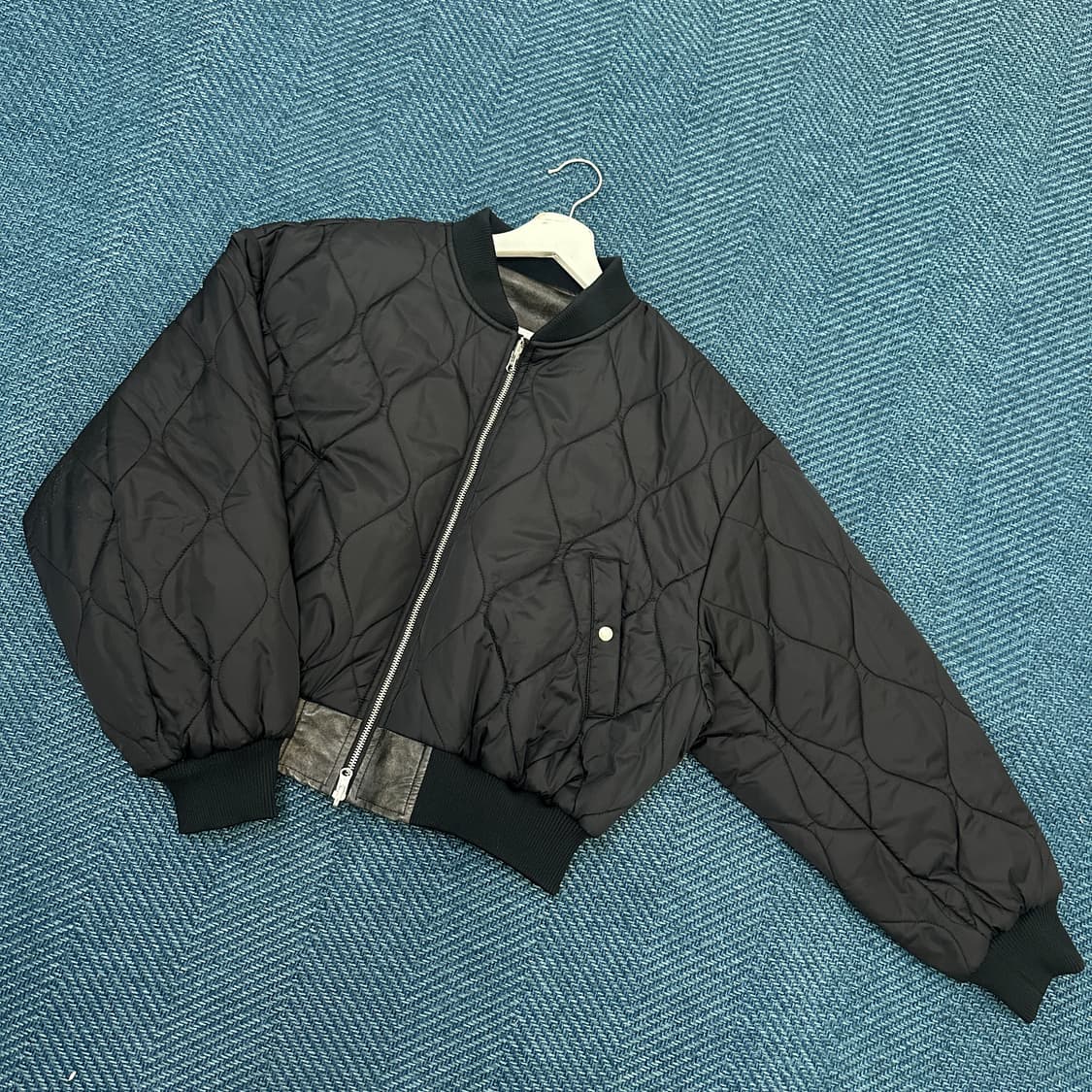 [여성Os] 팬시클럽 양면 퀼팅 점퍼 상품이미지3