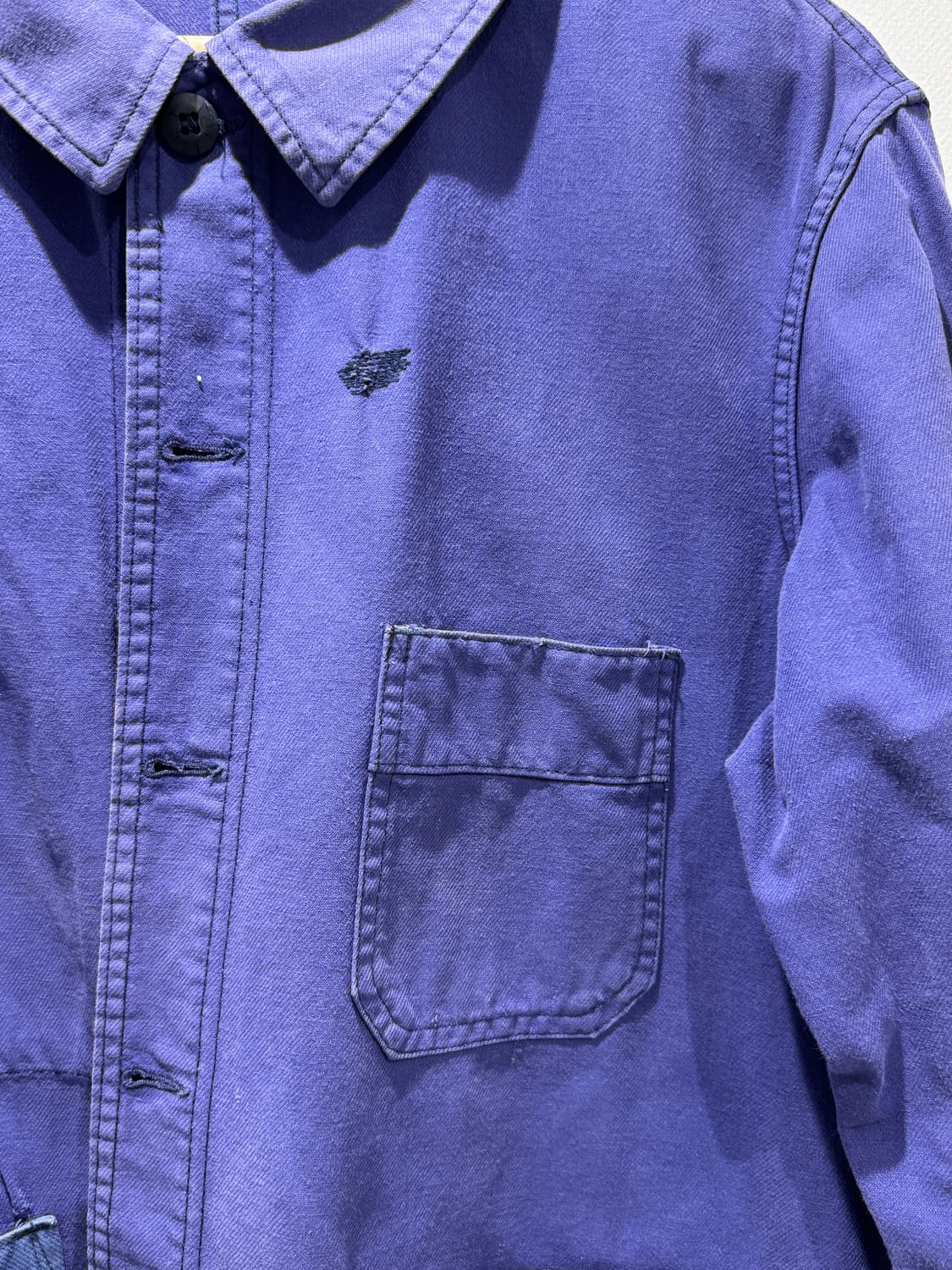 빈티지 코튼 프렌치 워크 자켓 상품이미지2