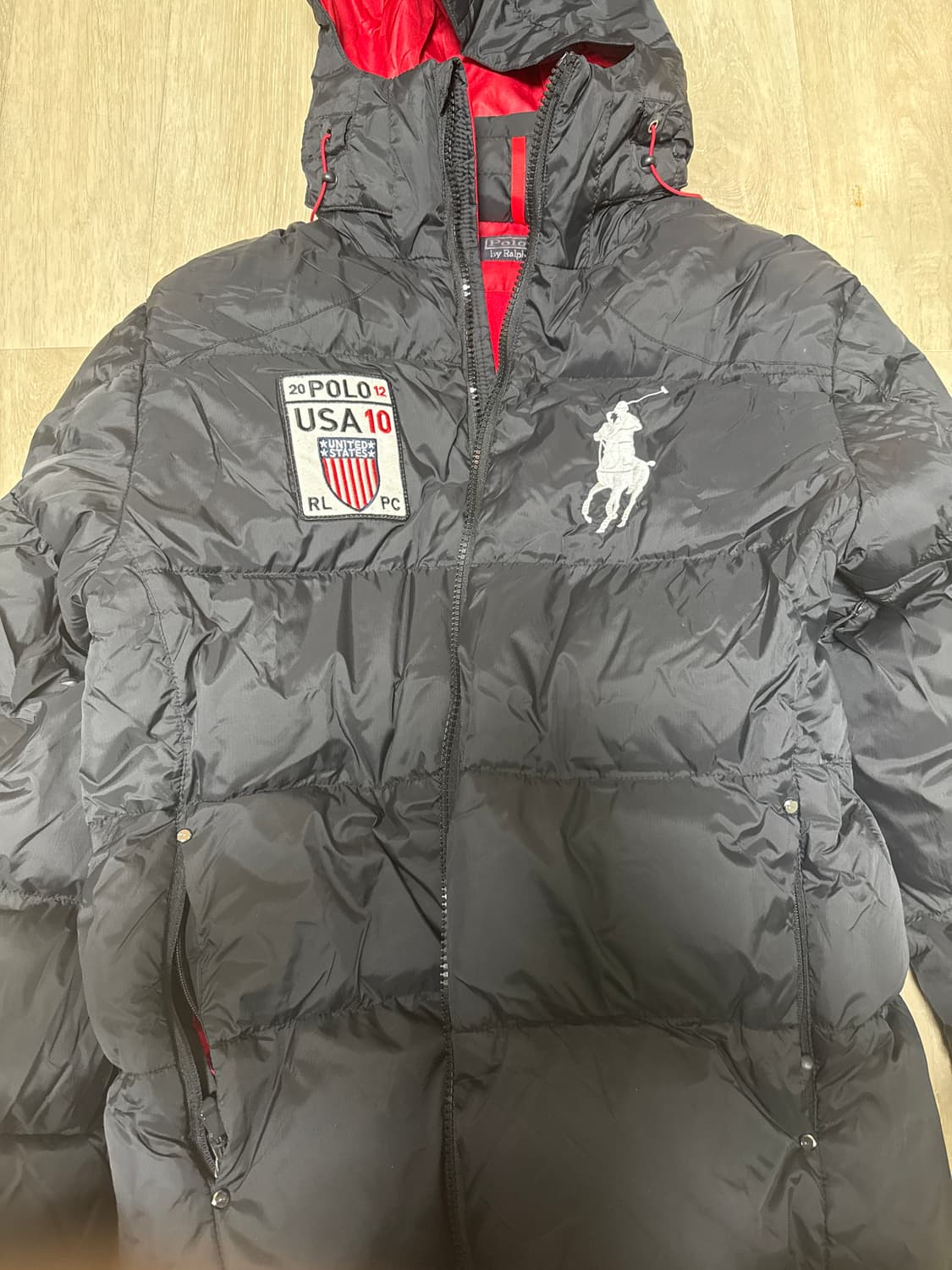 폴로 브리튼 패딩 L 상품이미지1