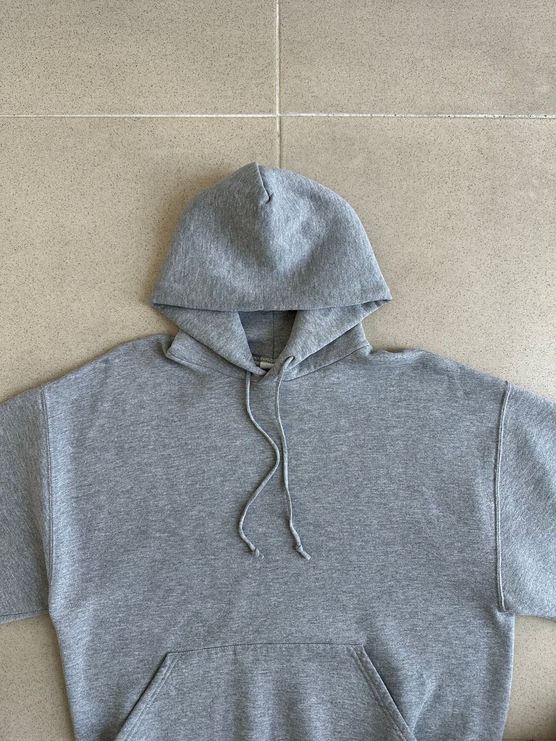 90s 빈티지 러셀 후드 그레이 L 상품이미지4