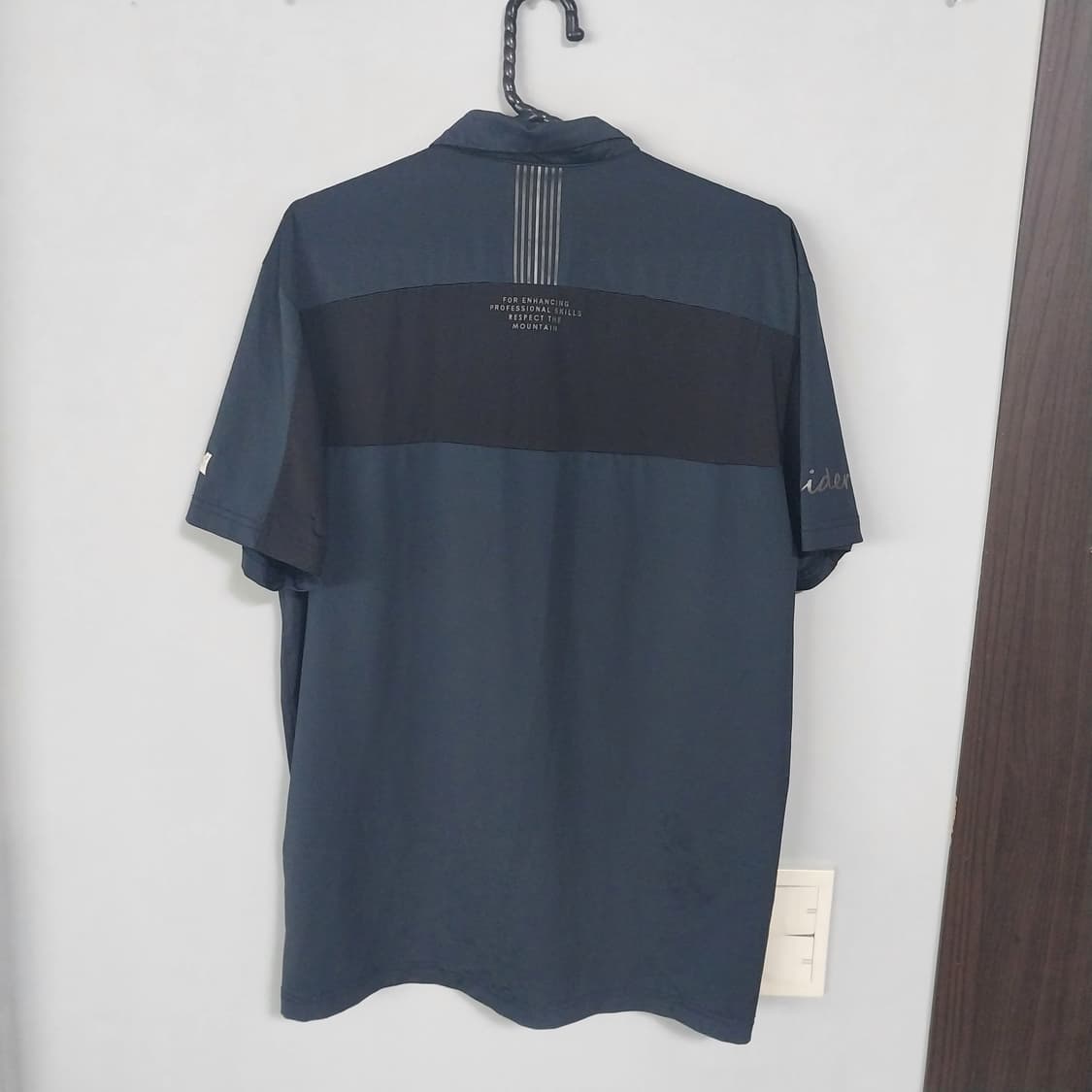 아이더 남자100 반팔 카라 반집업  상품이미지2