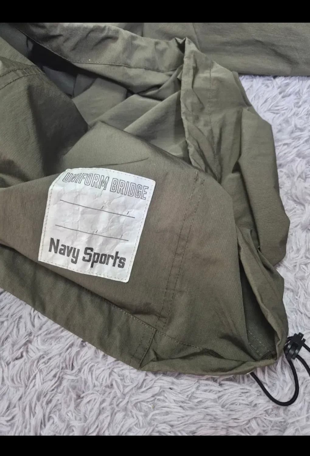 유니폼브릿지 카키아노락후드 상품이미지6