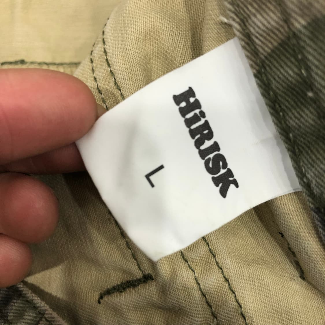 빈티지 Hirisk 밀리터리 카모플라쥬 카고 팬츠 상품이미지6