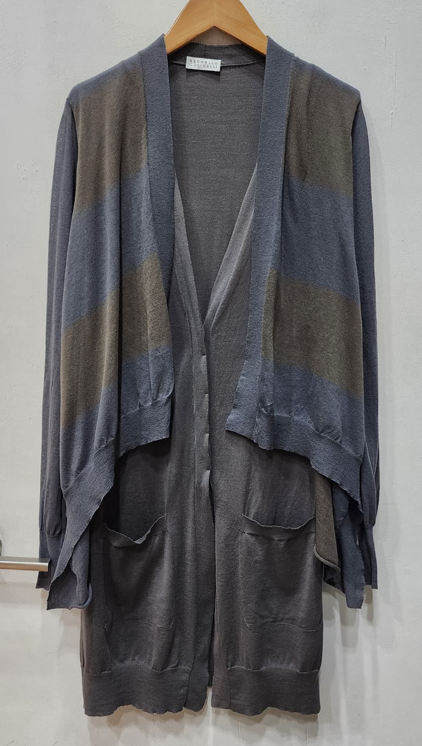 브루넬로쿠치넬리 이중 코튼 가디건 M 상품이미지1