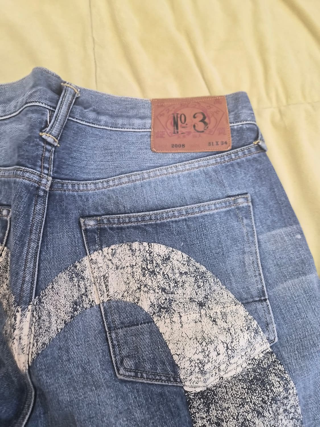 에비수 스트레이트 핏 데님 32 상품이미지2