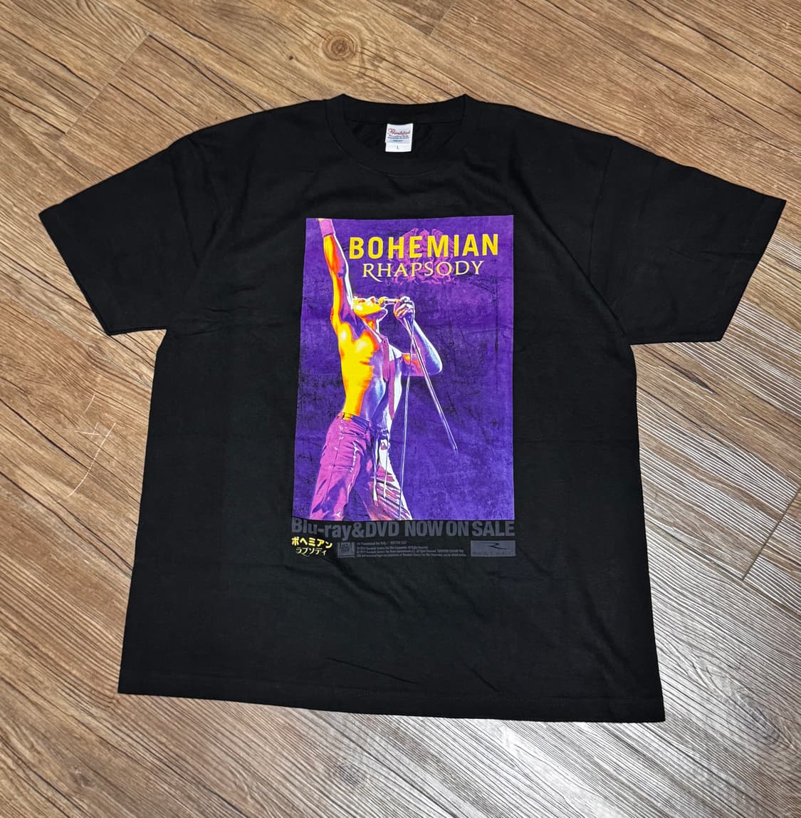 [L] 퀸 보헤미안 랩소디 프로모션 프린팅 티셔츠 상품이미지2