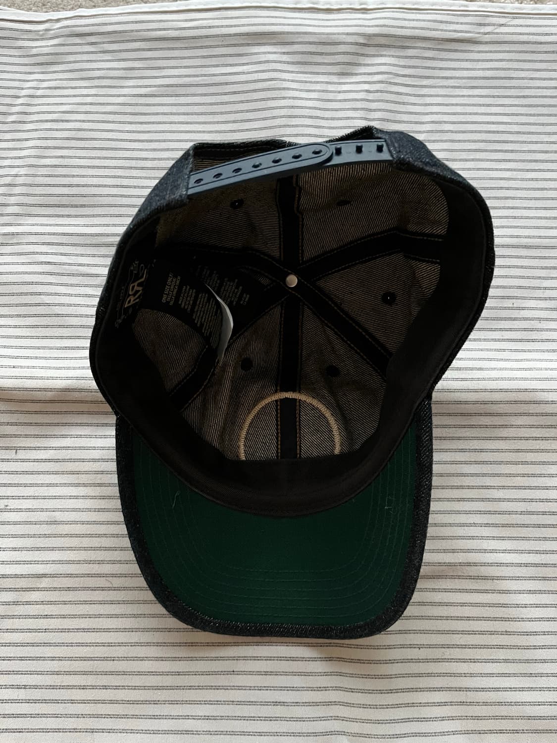 더블알엘 데님 패치 캡 상품이미지7