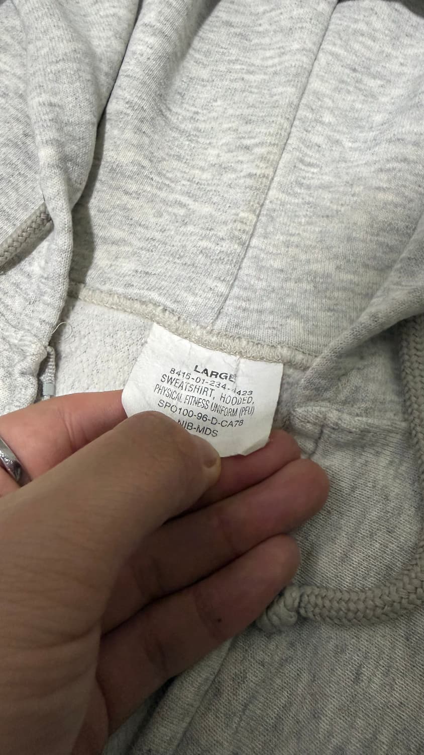 90s Us army PFU 후드 상품이미지8