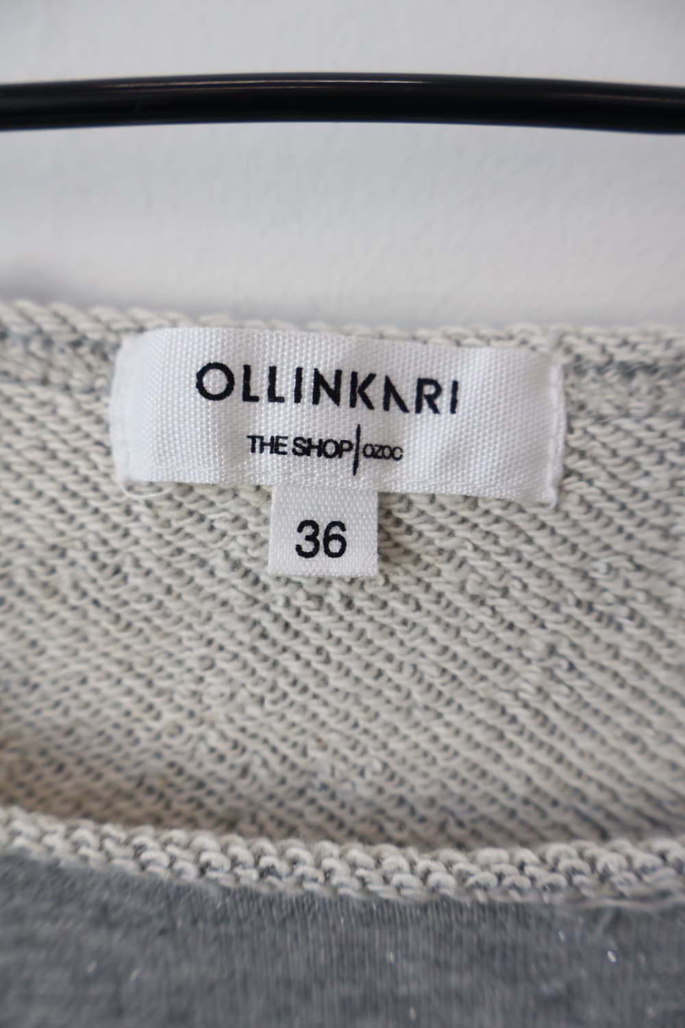 OZOC Studded Zipper Off-Shoulder Top 상품이미지4