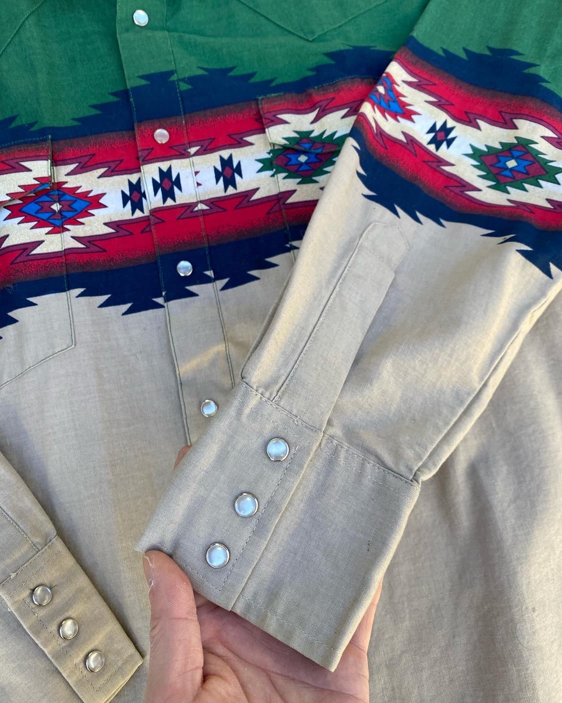 렝글러 웨스턴셔츠 L,XL 상품이미지2