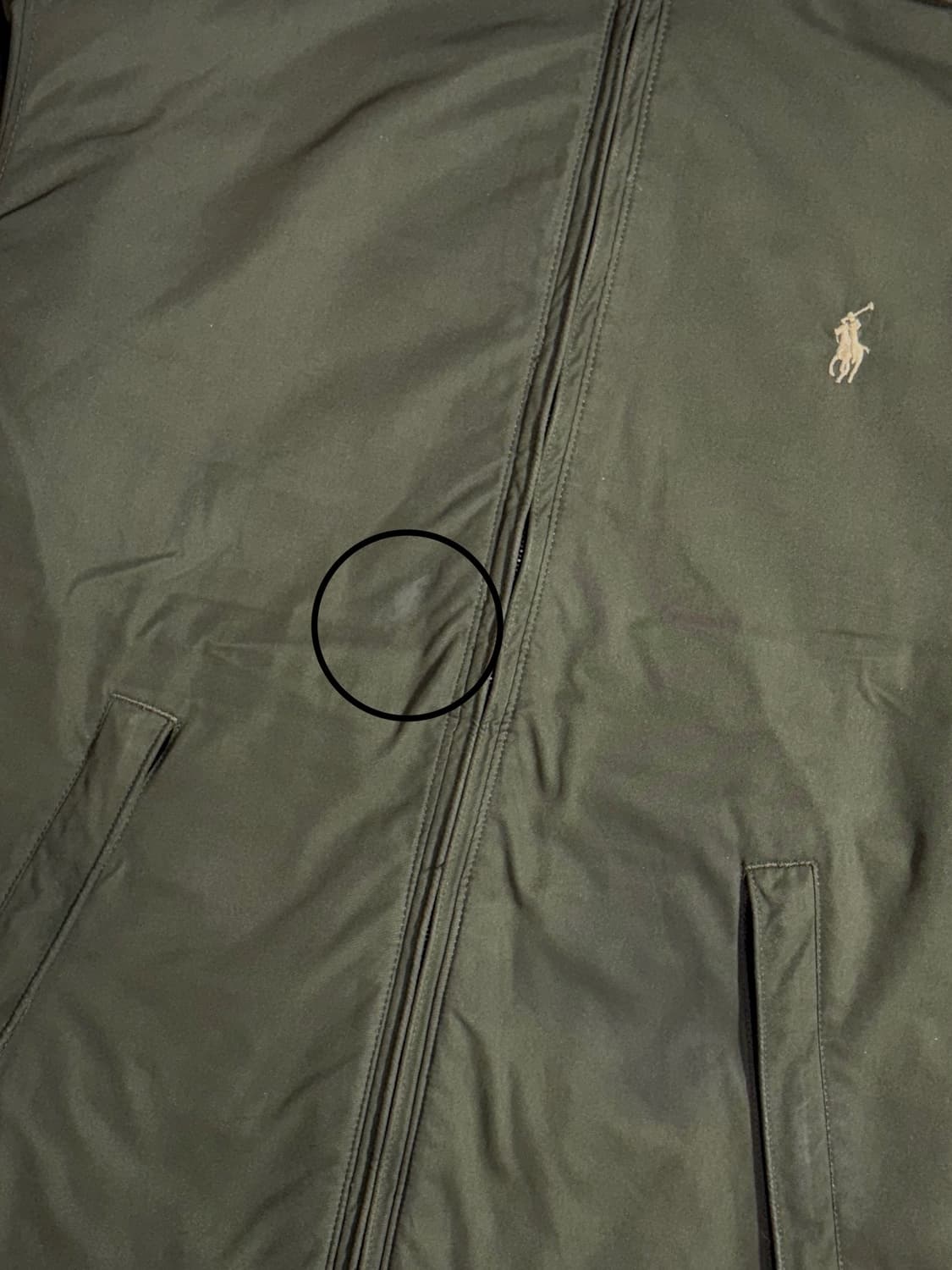 폴로 랄프로렌 카키 포니 폴리쉘 자켓  상품이미지7