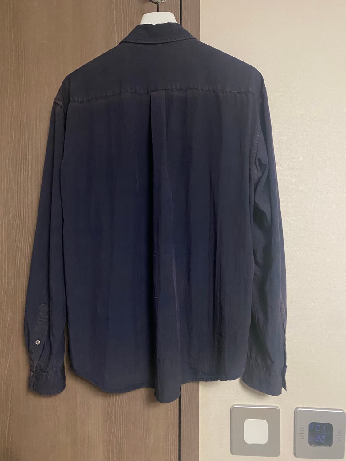 [2]해칭룸 라나셔츠 네이비 상품이미지2