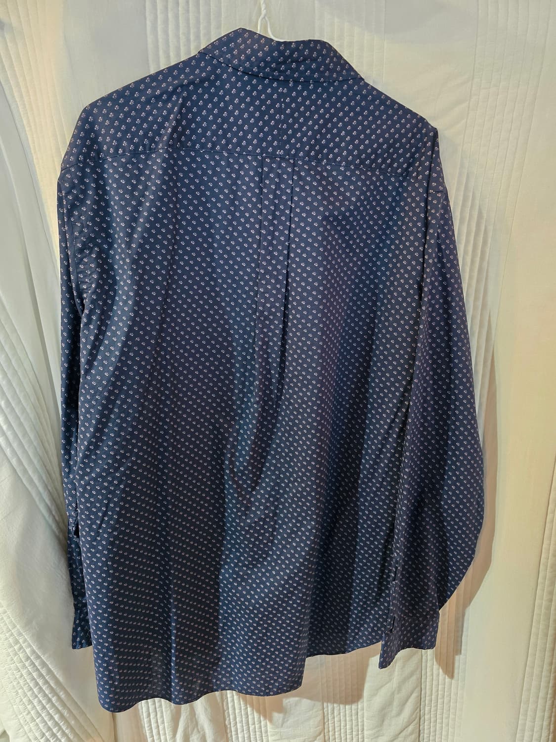 폴로 랄프로렌 네이비 패턴 셔츠남방 상품이미지3