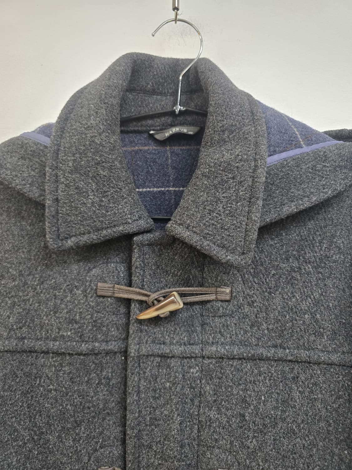 헤지스 도톰 울 떡볶이 후드 코트 상품이미지3