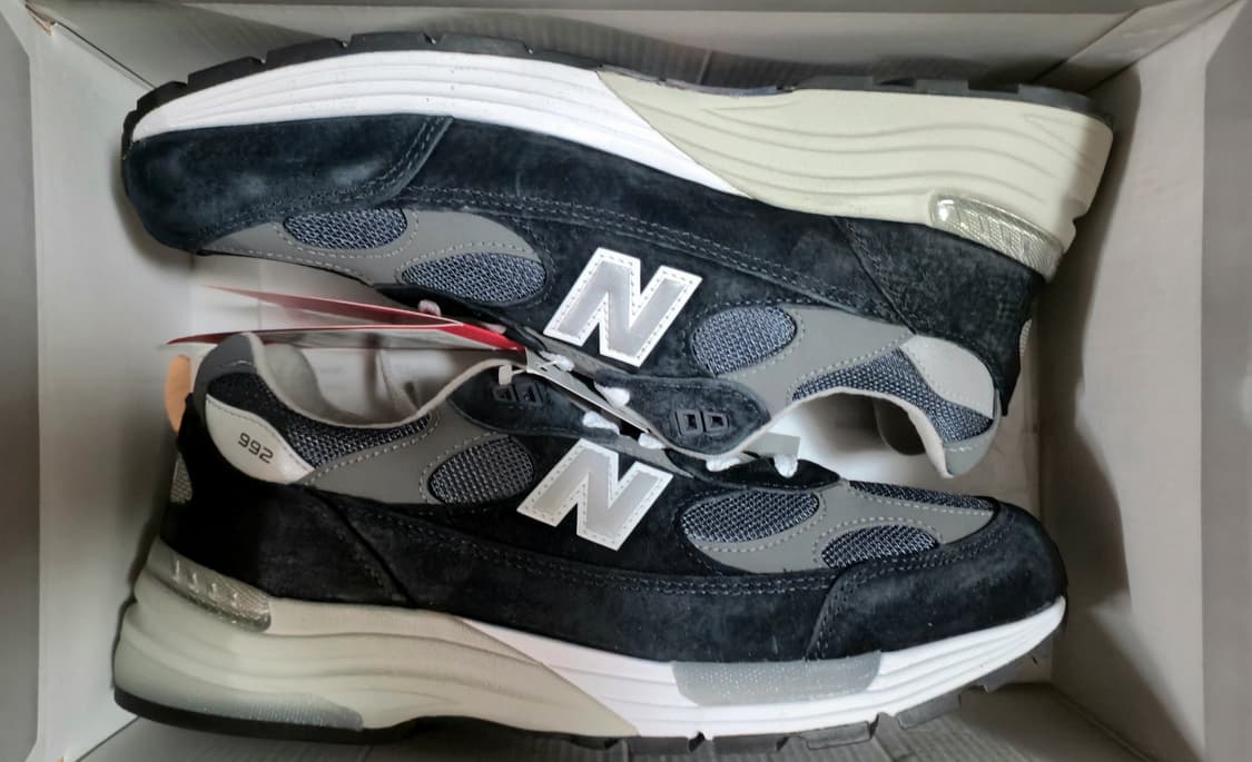 뉴발란스 992 네이비 285 새제품 상품이미지2