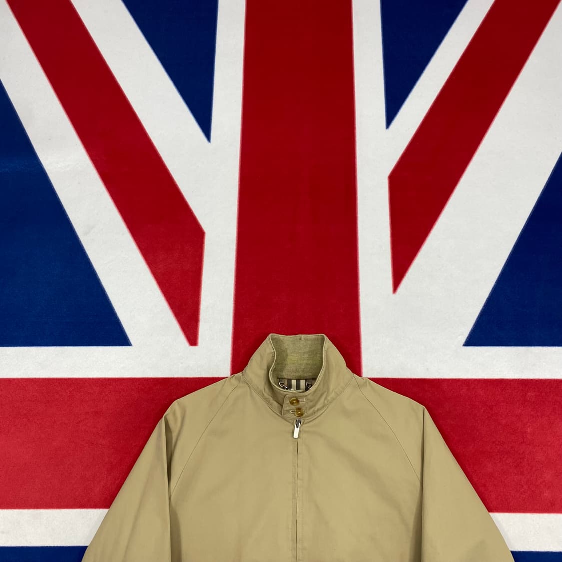 버버리 해링턴자켓 실측S-M  상품이미지2