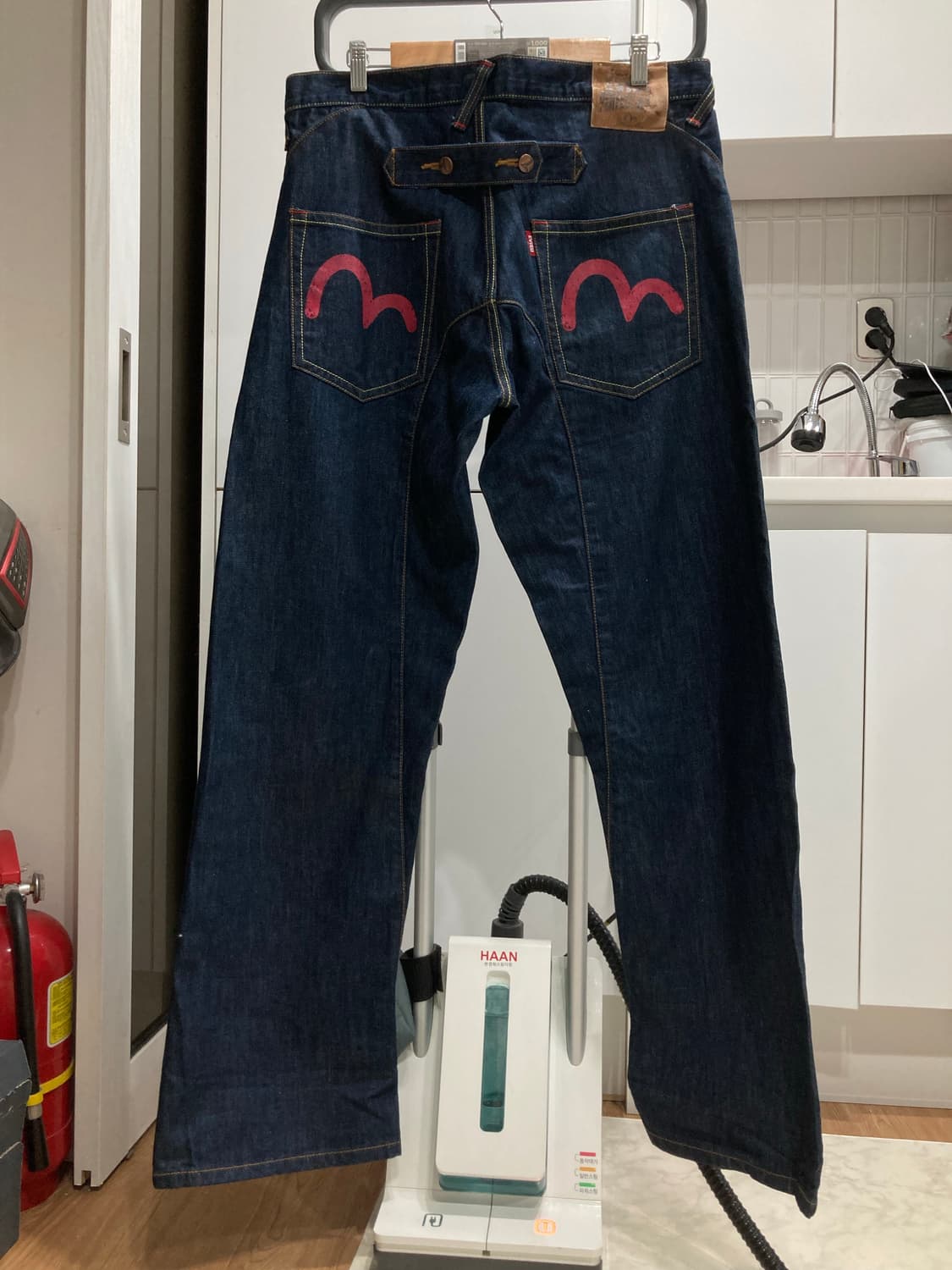 Evisu에비수 프린팅 데님 팬츠 상품이미지1