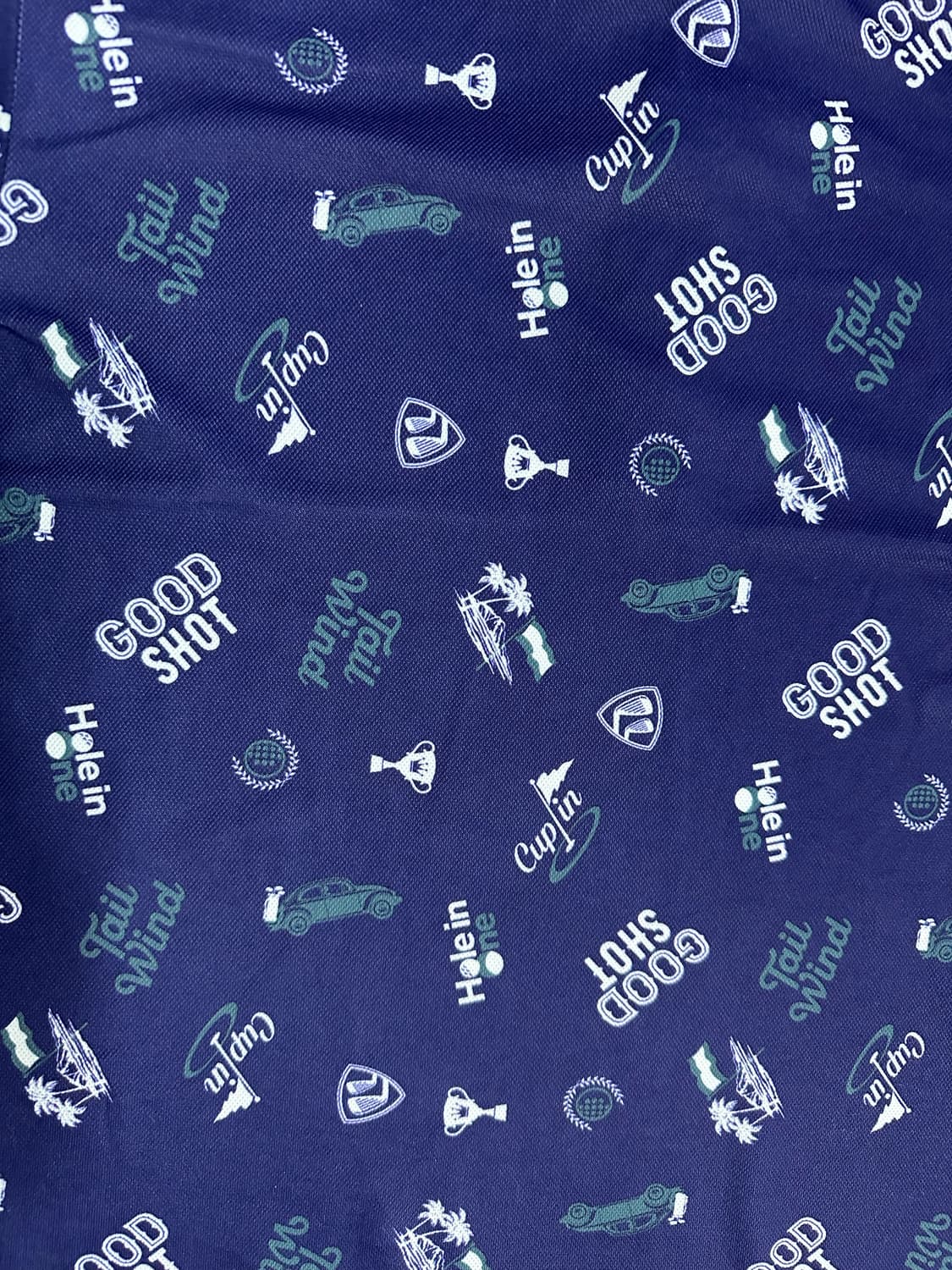 IGNIO 이그니오 기능성 쿨링 골프 반팔 카라티 L 네이비 패턴 (새제 상품이미지3