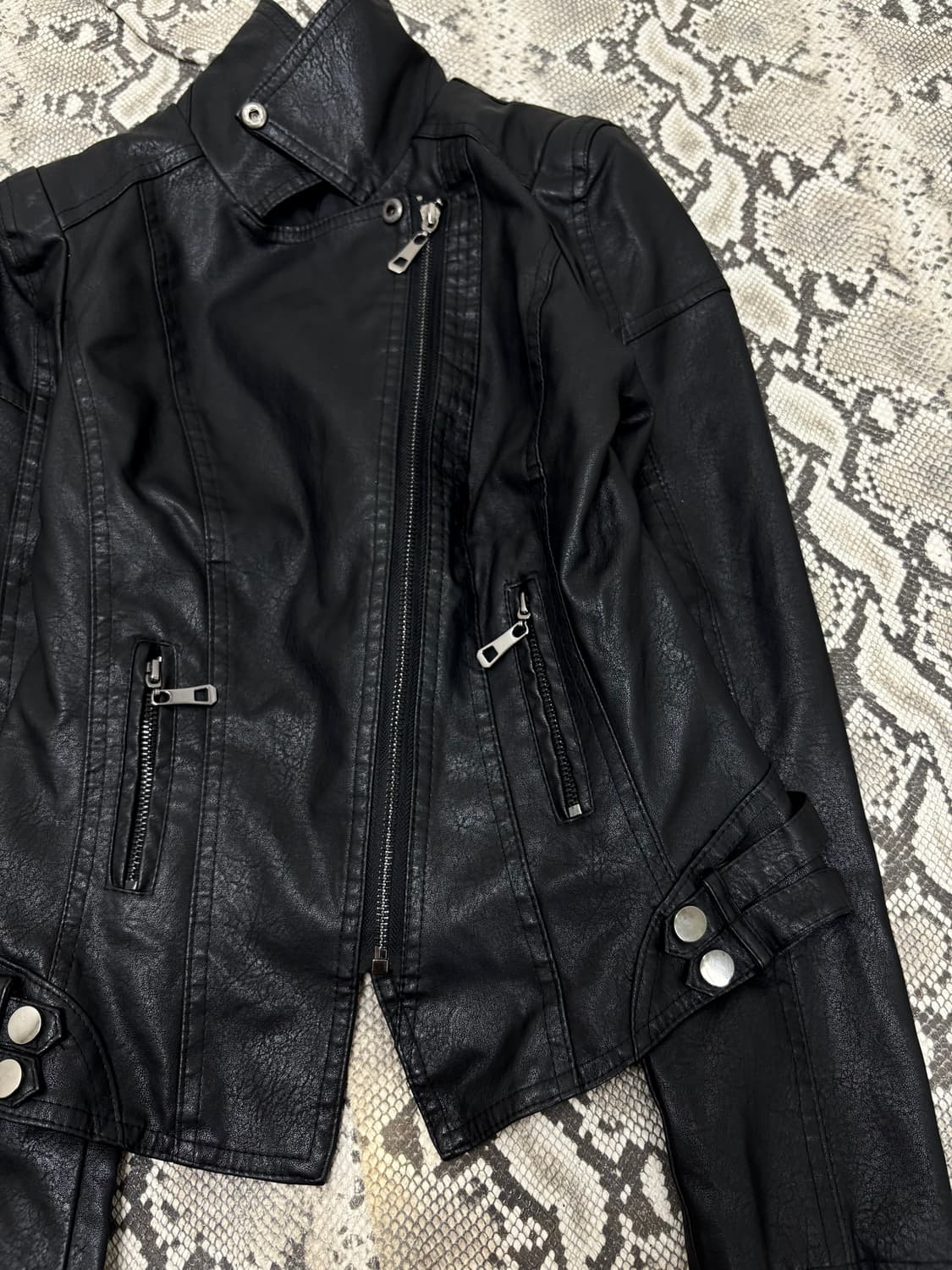 “Vintage” Chic Mood Side Zipper Slim Fit 상품이미지2