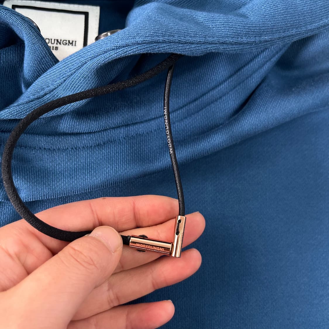 100 우영미 21FW 오버핏 후드티 상품이미지4