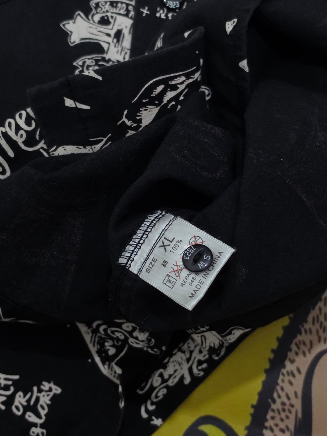 SKULL WORKS 반팔셔츠 XL 상품이미지5