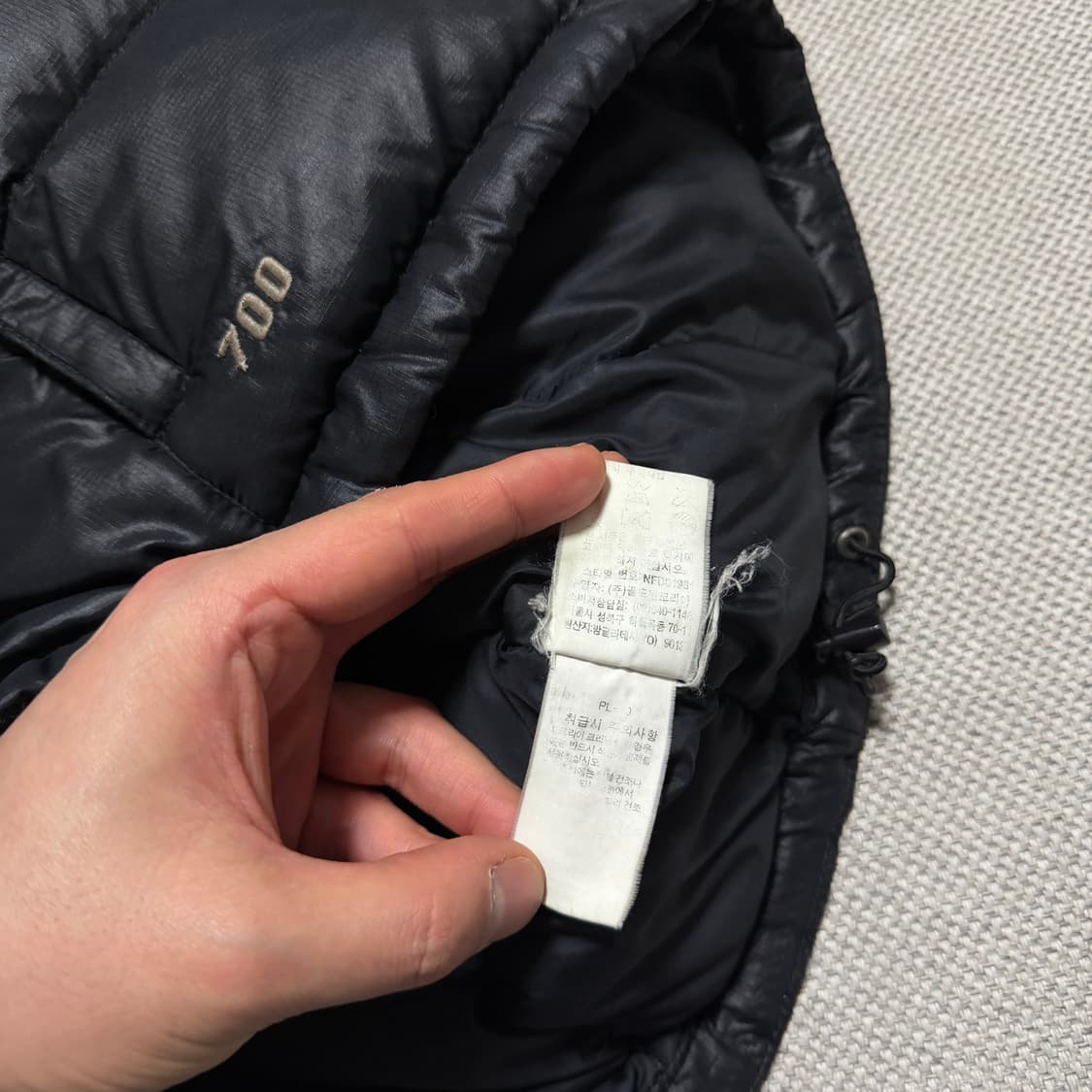 노스페이스 700 눕시 패딩조끼 상품이미지5
