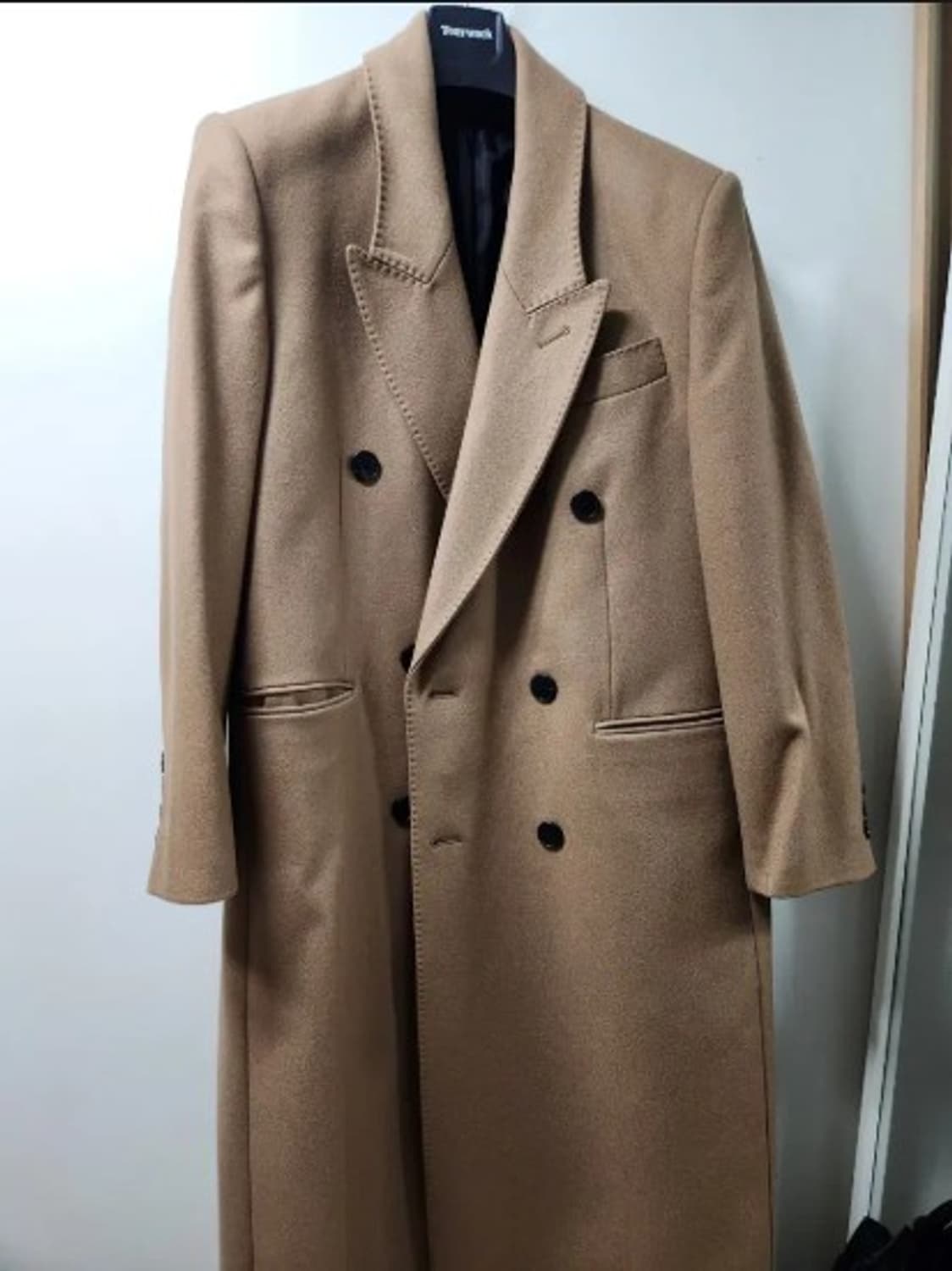 엘무드 발렌티누스 더블 코트 카멜 46사이즈
 상품이미지2