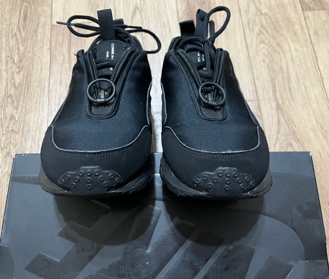 나이키 꼼데가르송 옴므플러스 에어맥스 선더 sp 블랙 상품이미지8