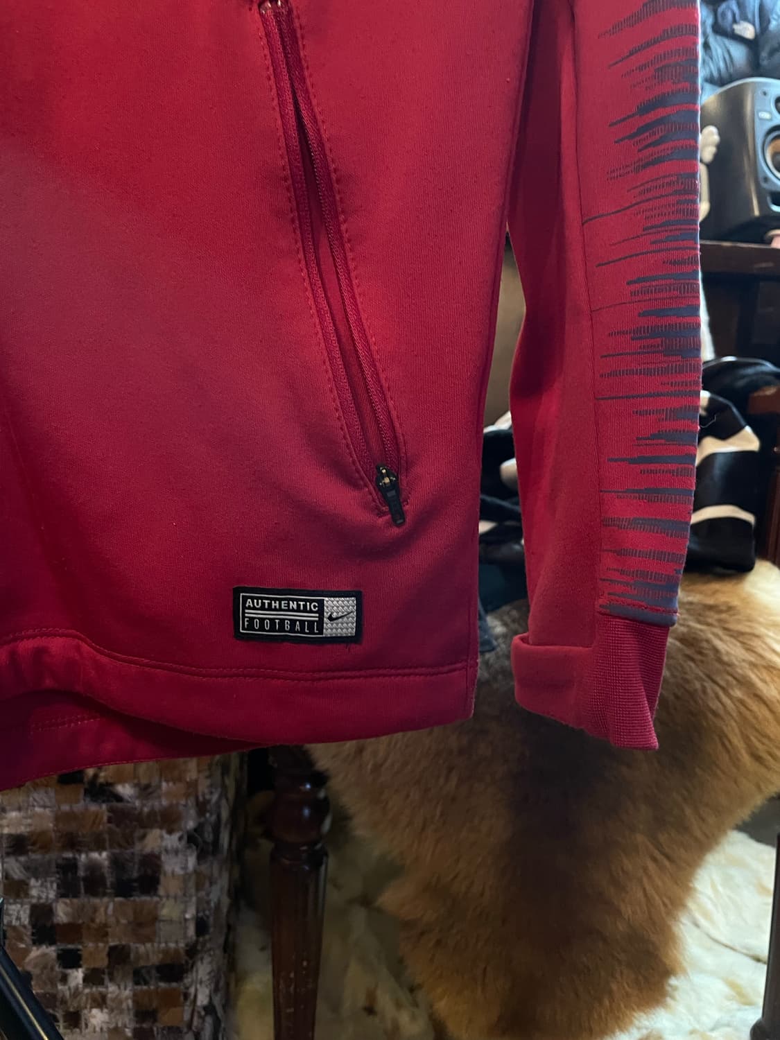 나이키 X 바르셀로나FC 자수 패치 트랙탑 저지 자켓 상품이미지3