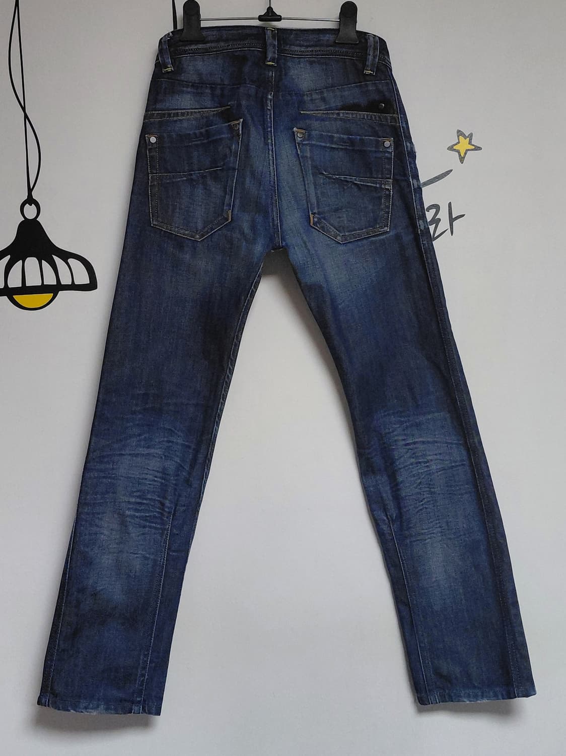 Diesel DARRON 0073N 레귤러 슬림 테이퍼드 (26x32) 상품이미지6