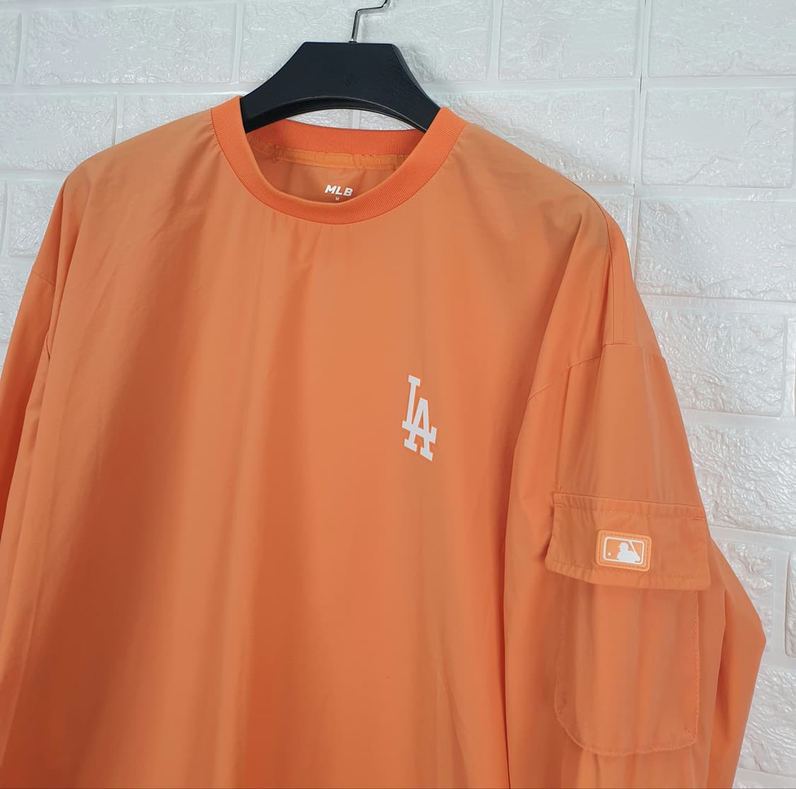 [95]MLB 냉감 긴팔 우븐 맨투맨 상품이미지4