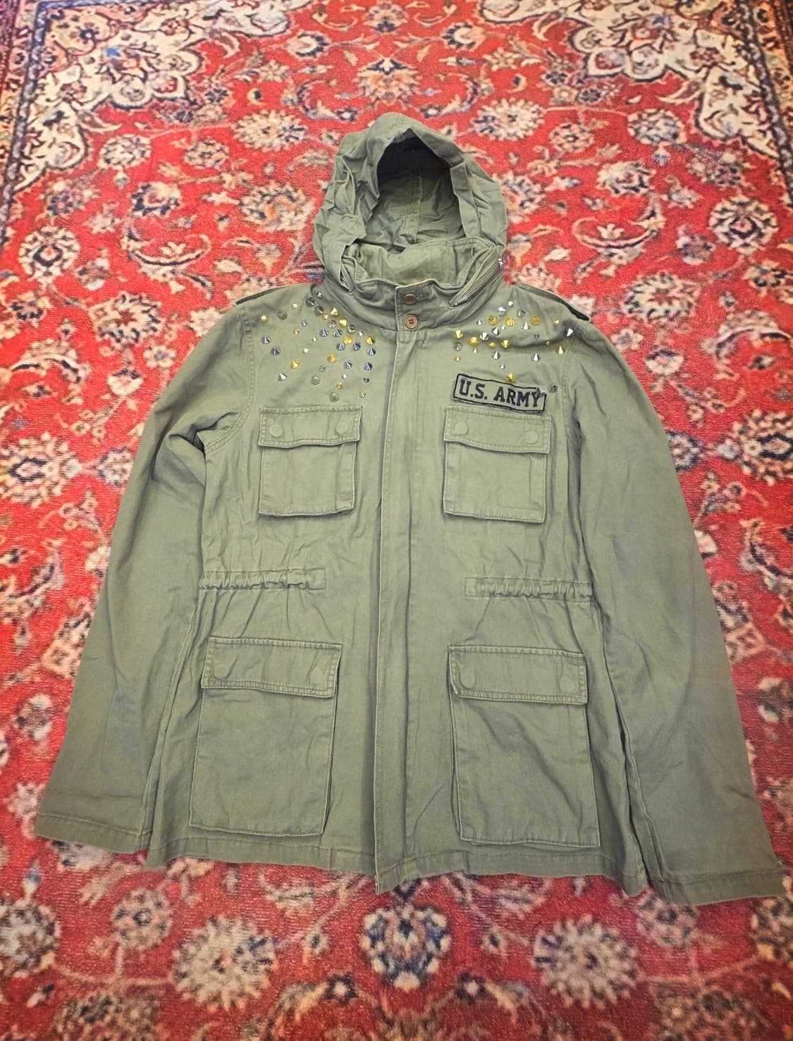 글래드뉴스(GLAD NEWS) 해골 밀리터리  야상 상품이미지6