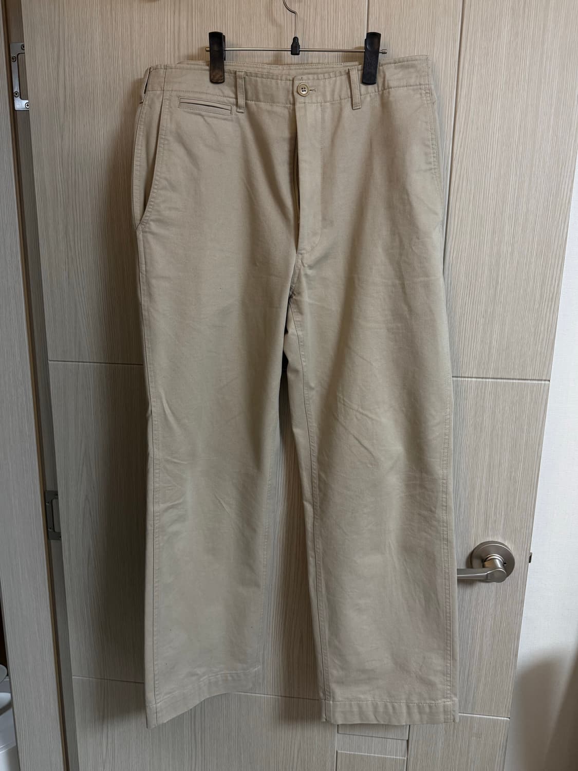 브라운야드 에센셜 치노 팬츠 스톤색상 4사이즈 판매 상품이미지5
