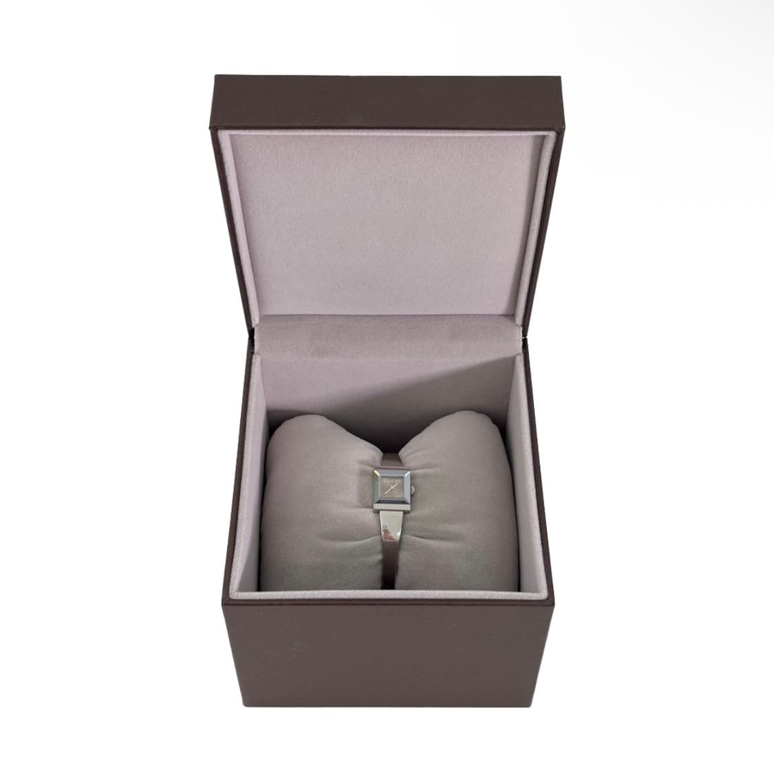 [OS] 구찌 여성 GG로고 사각 스퀘어 베이지 프레임 여성 뱅글 시계 상품이미지8