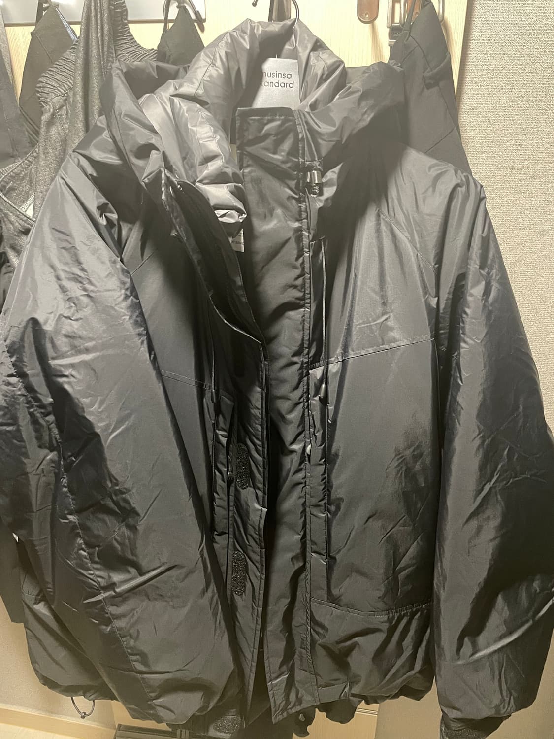 아웃스탠딩 TORAY LEVEL7 DOWN PARKA_BLACK 상품이미지2